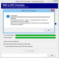 DBX to Microsoft Outlook 8.4.8