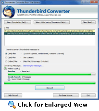 Convert Thunderbird to Outlook 2007